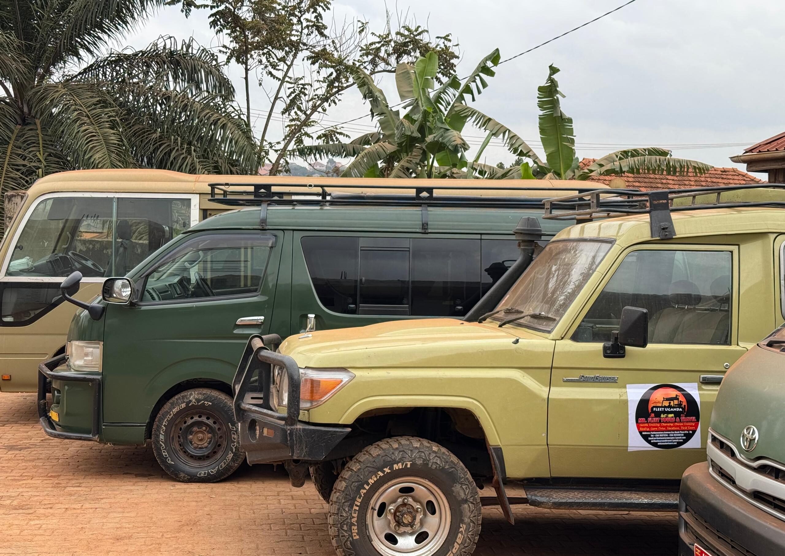4x4 Cross border Car rental East Africa fleet