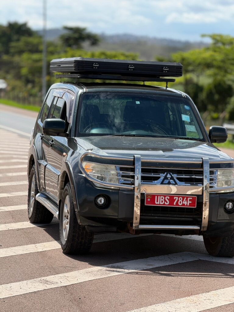 Mitshubishi Pajero for rent across borders in Uganda, Kenya, Tanzania, Rwanda and Zanzibar