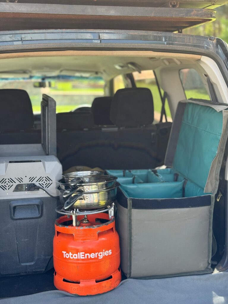 Camping gear for a safari in Kenya, Uganda, Zanzibar and Tanzania