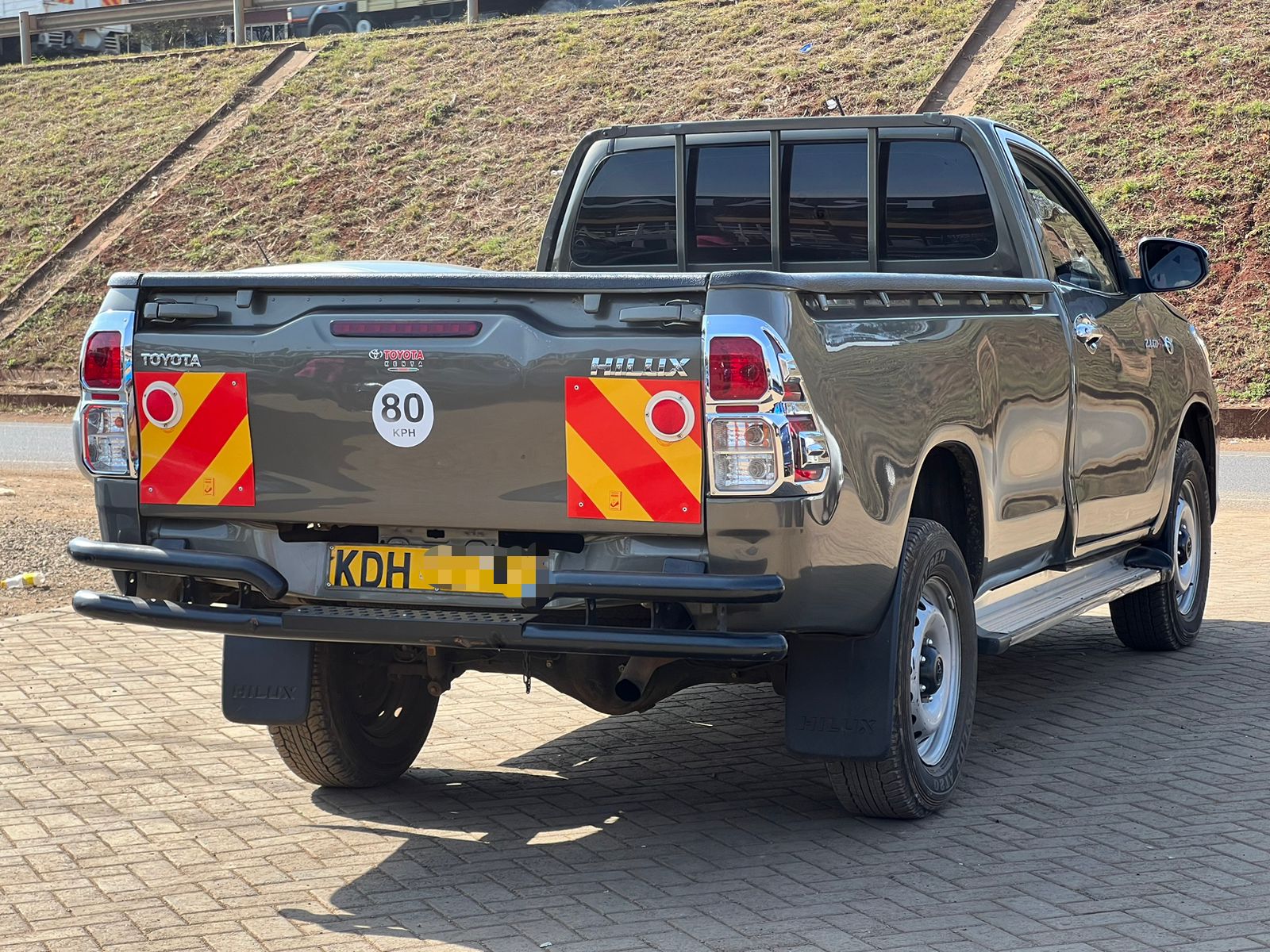 Toyota Hilux Single Cab rental with camping gear in Kenya, Uganda, Tanzania, Zanzibar and Rwanda