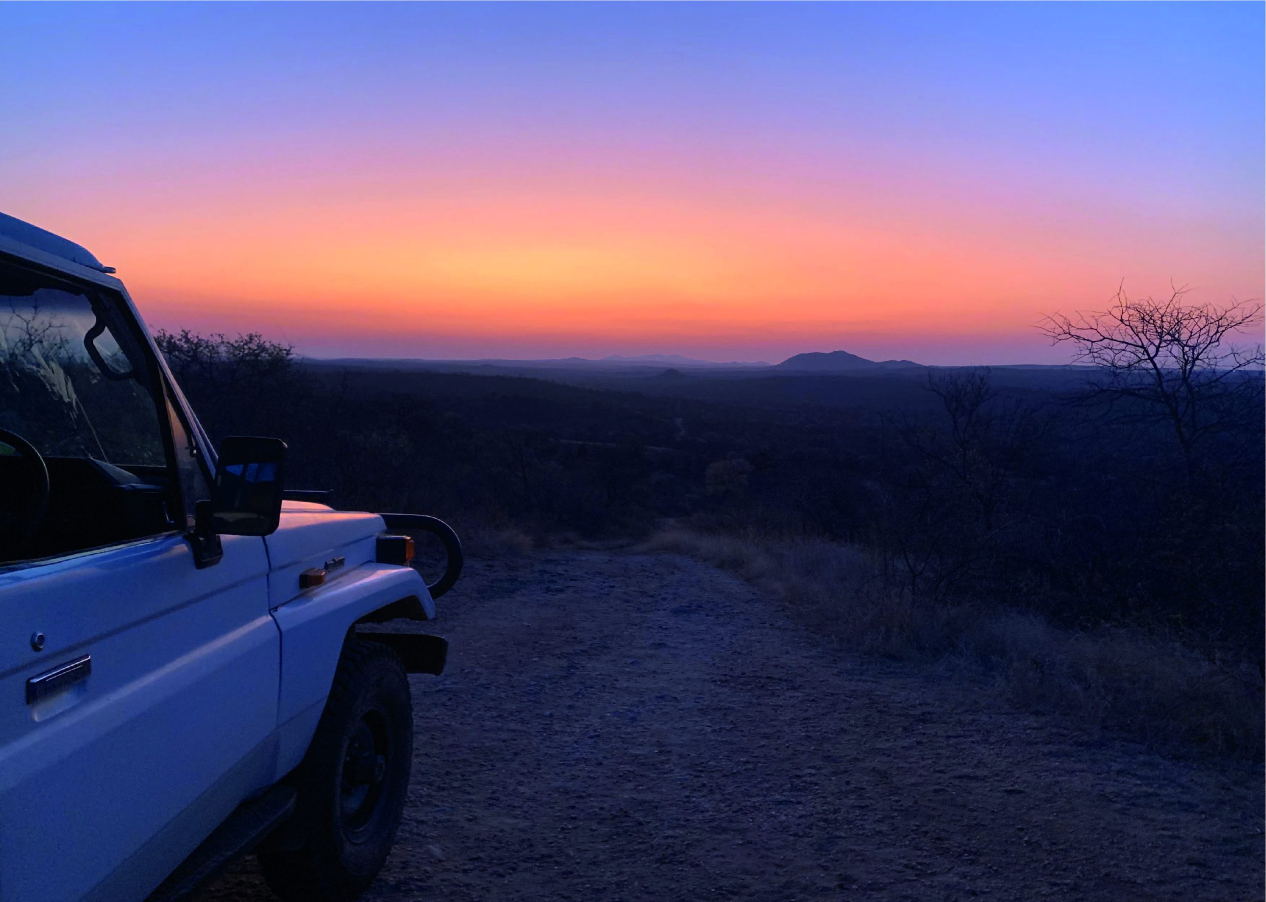 Land-Cruiser-in-the-wildernes of Mount Meru National Park during a self drive in Kenya